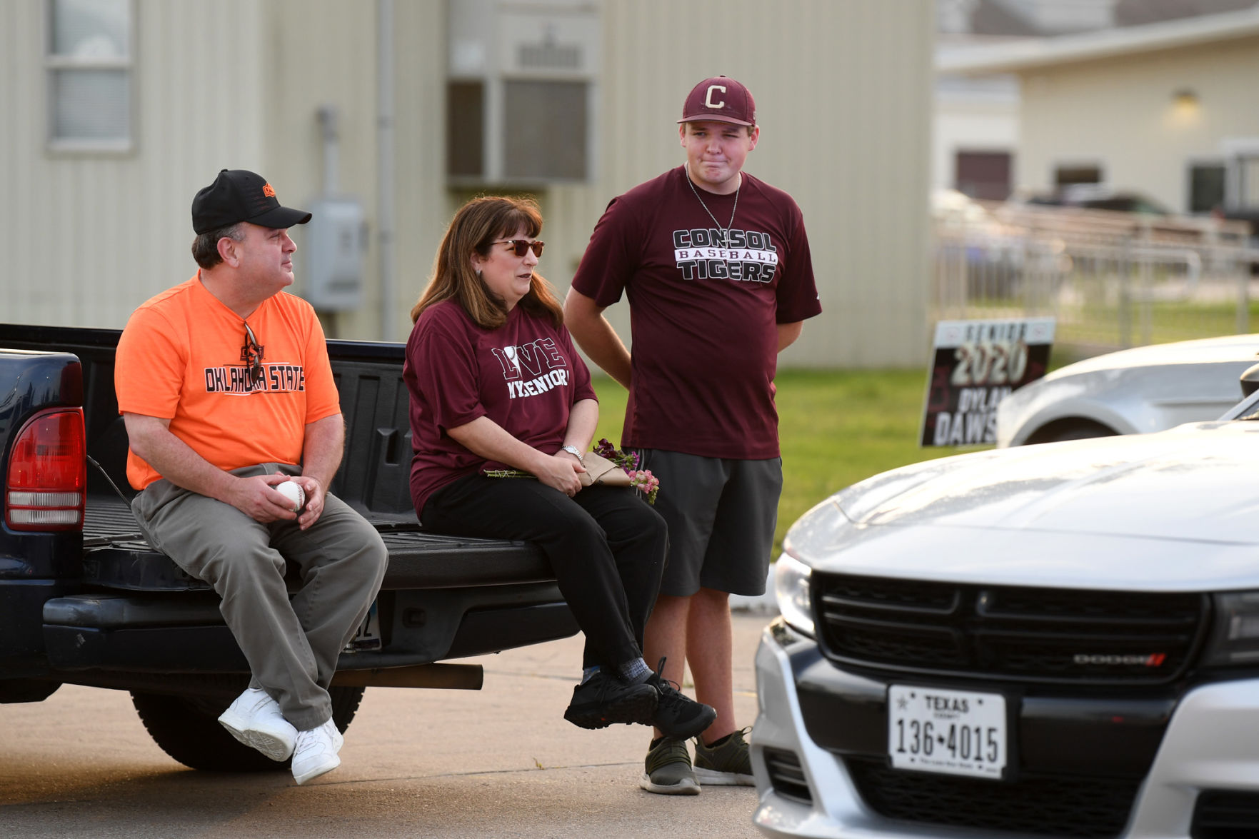 A&M Consolidated baseball Senior Night